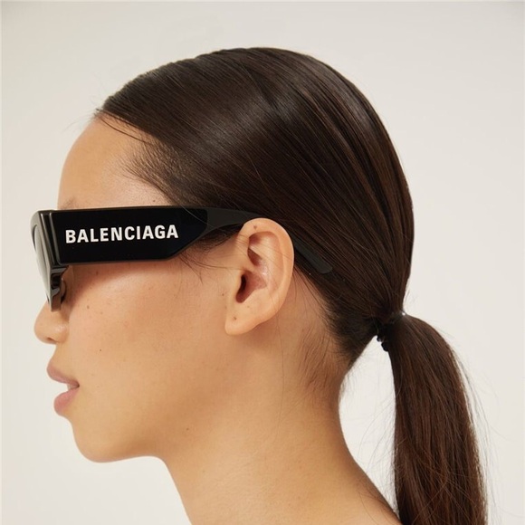 AUTHENTIC NEW BALENCIAGA SUNGLASSES BB0258S 001 - Picture 5 of 7